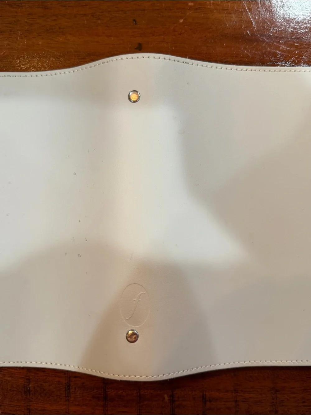 filoFAX A5 leather light gray Organizer